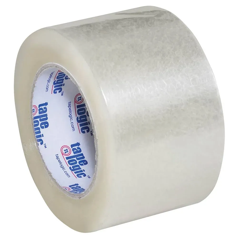 Clear Tape Logic® #291 Industrial Tape - 3" x 110 yds. - 6/Pack