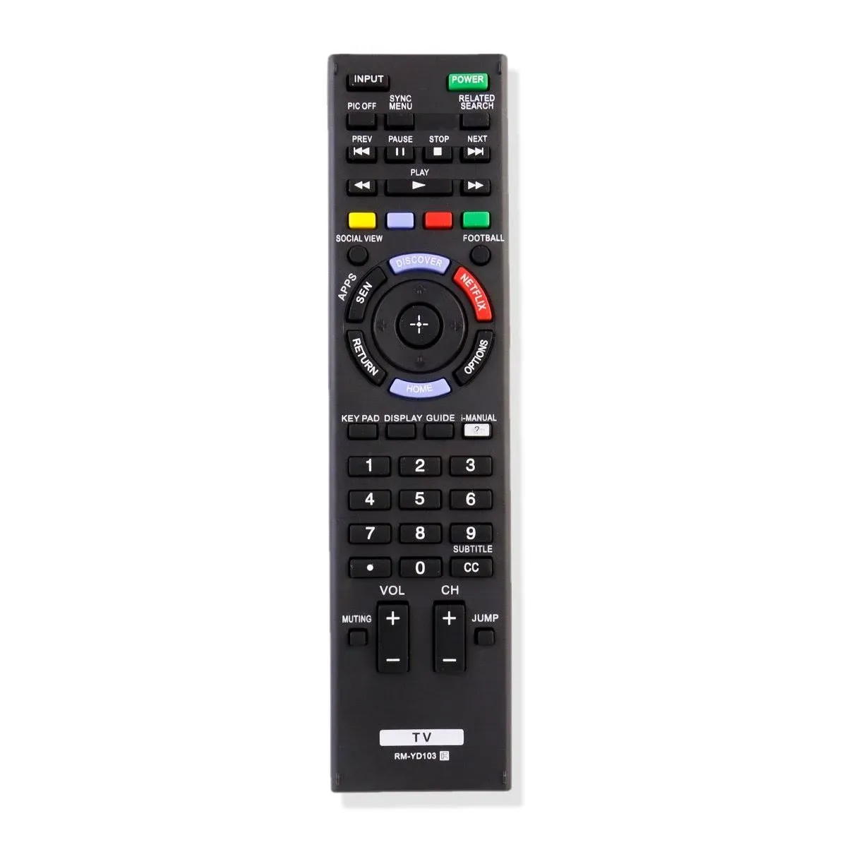 New Remote Control RM-YD103 For SONY LCD TV KDL32W700B,KDL<wbr/>42W700B,KDL173<wbr/>-32W700B