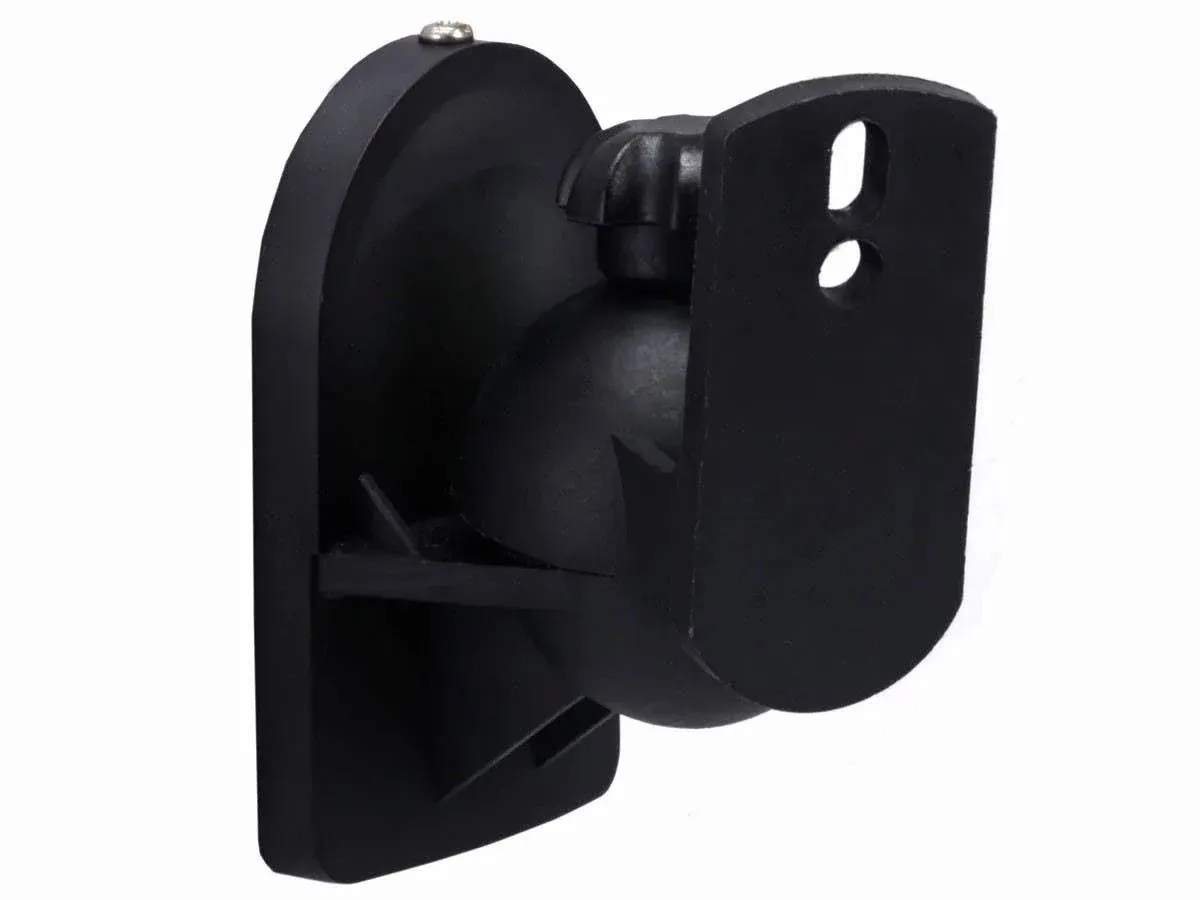 NEW Monoprice Low Profile 7.5 lb. Capacity Speaker Wall Mount Brackets (Pair)