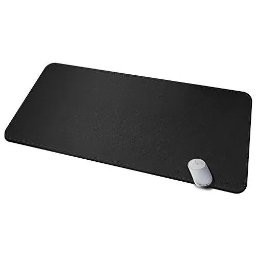  Leather Desk Mat Pad Blotter Protector, Extra Large Desk Pad, Laptop Keyboard M