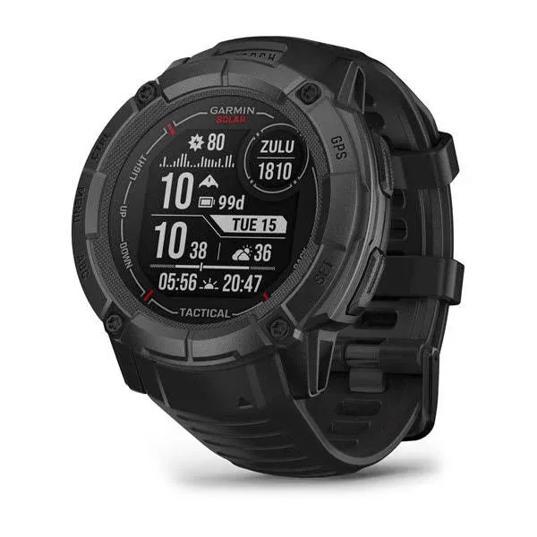 Garmin Instinct 2x Solar - Tactical Edition, Black