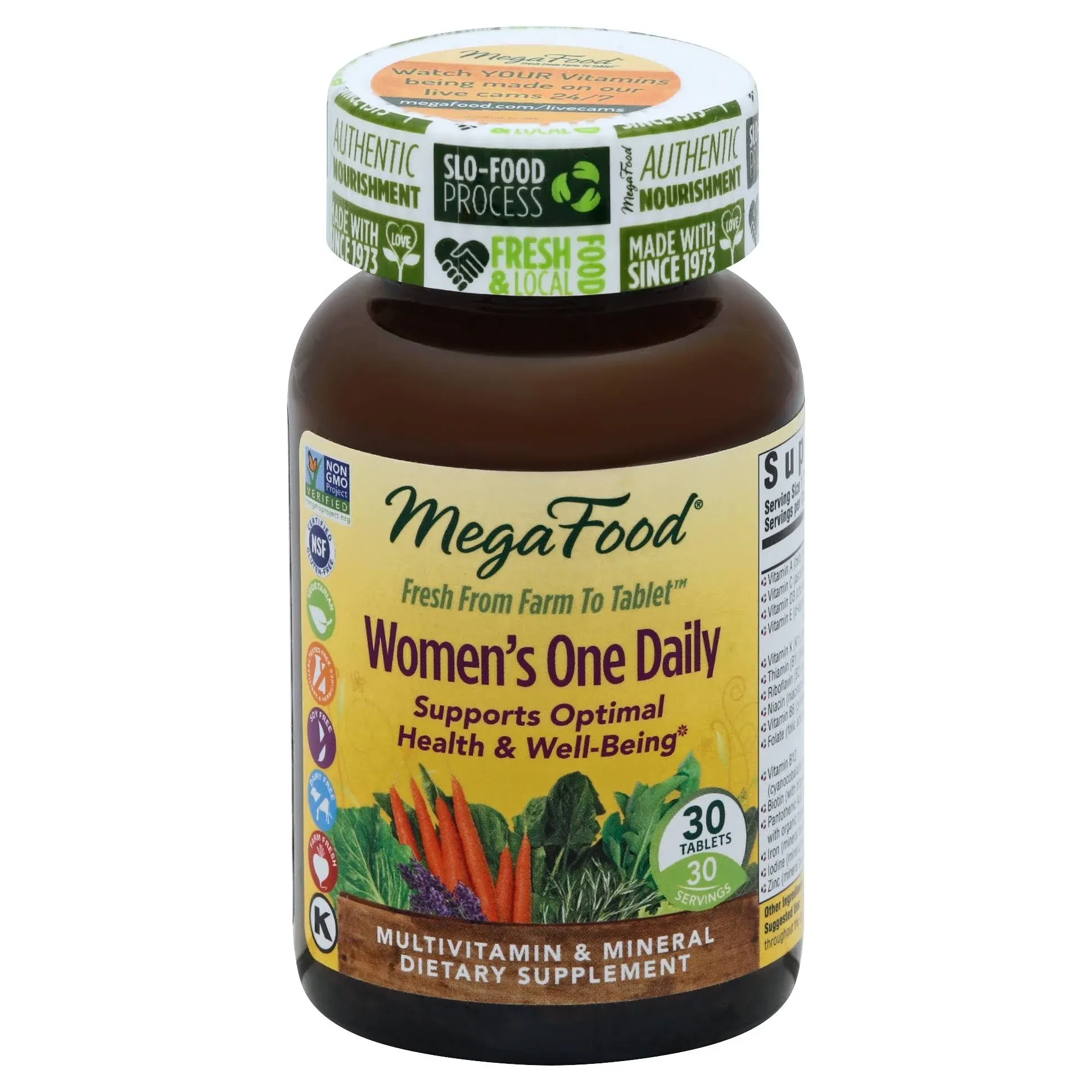 MegaFood Women's One Daily Tablets