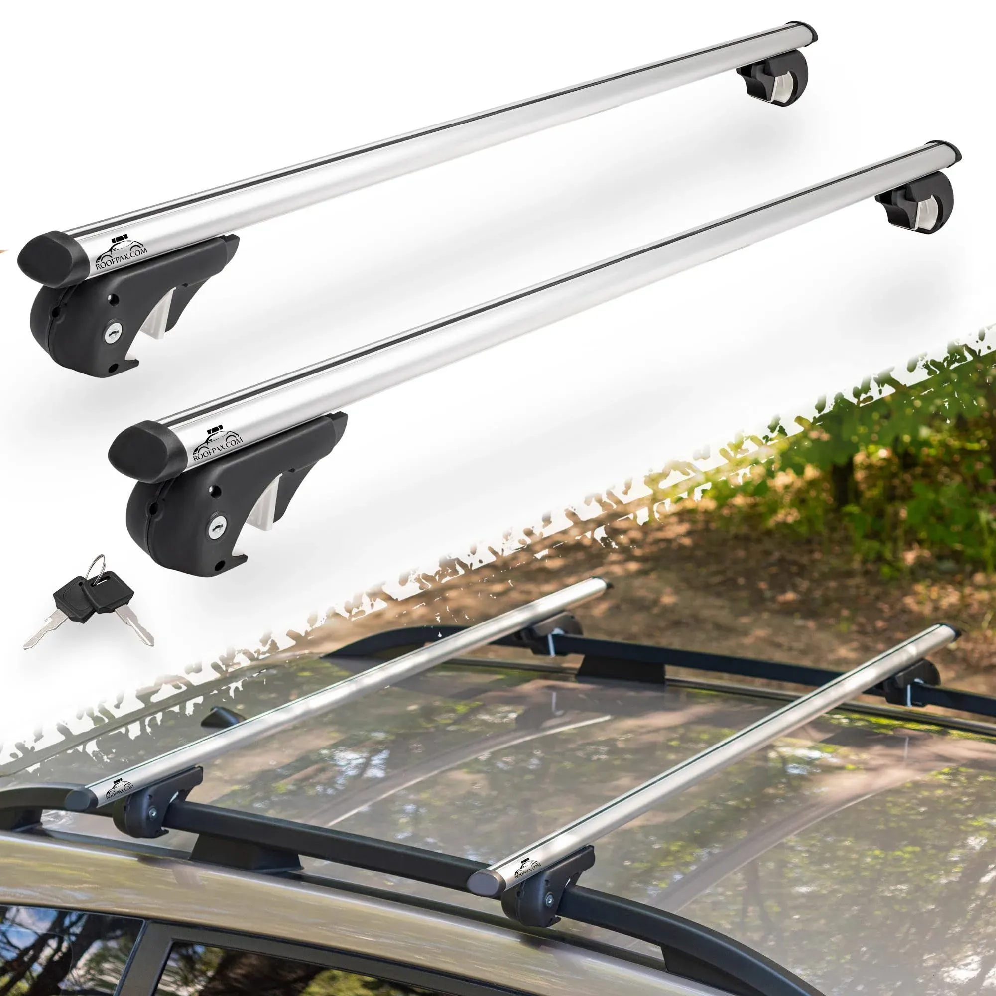 Roof Rack for Raised Side Rails