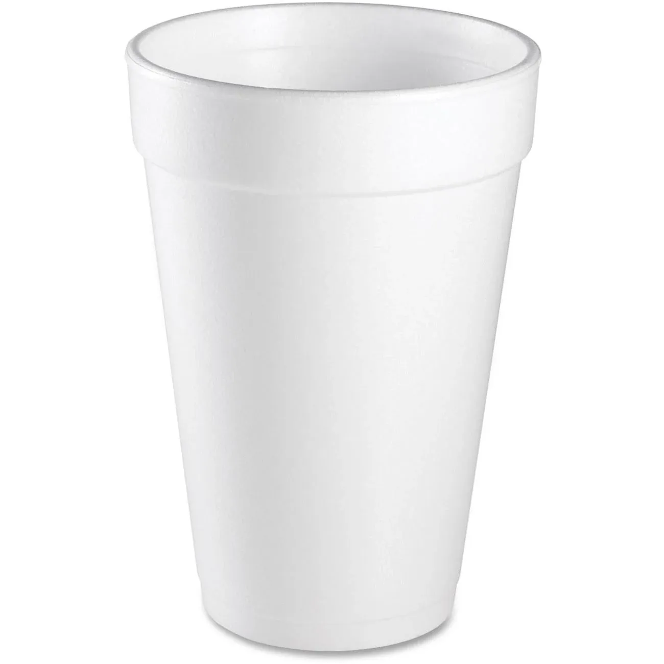 Dart 16 Ounce Drink Foam Cups, White - 1000 count