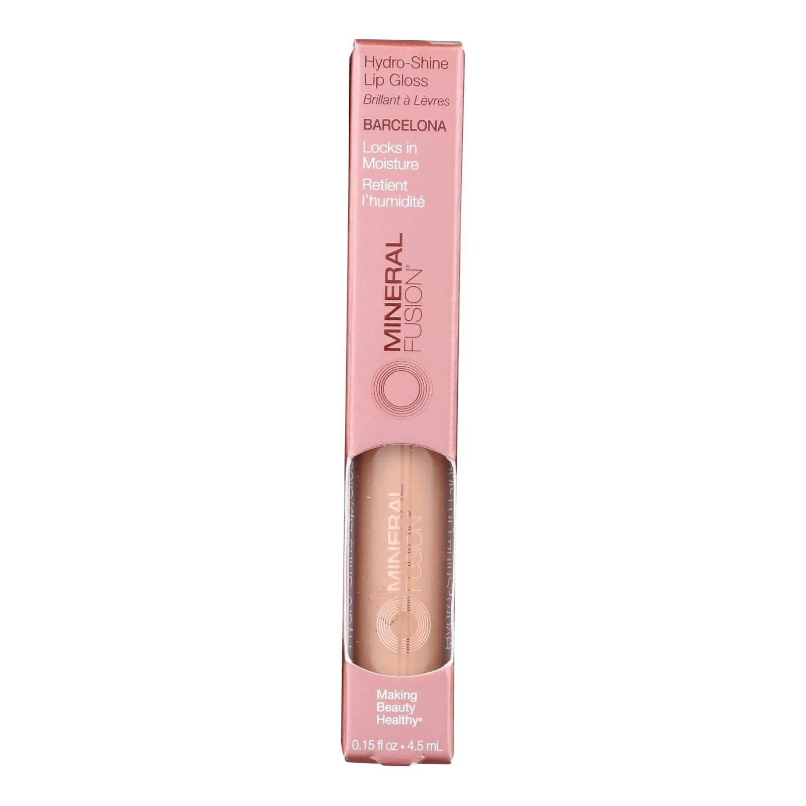 Mineral Fusion - Hydro shine Lip Gloss Barcel - 1 Each-.15 FZ