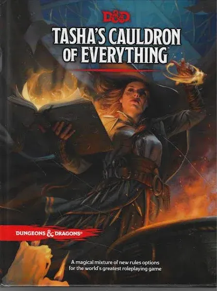 Dungeons & Dragons Tasha's Cauldron of Everything (D&D Rules Expansion)