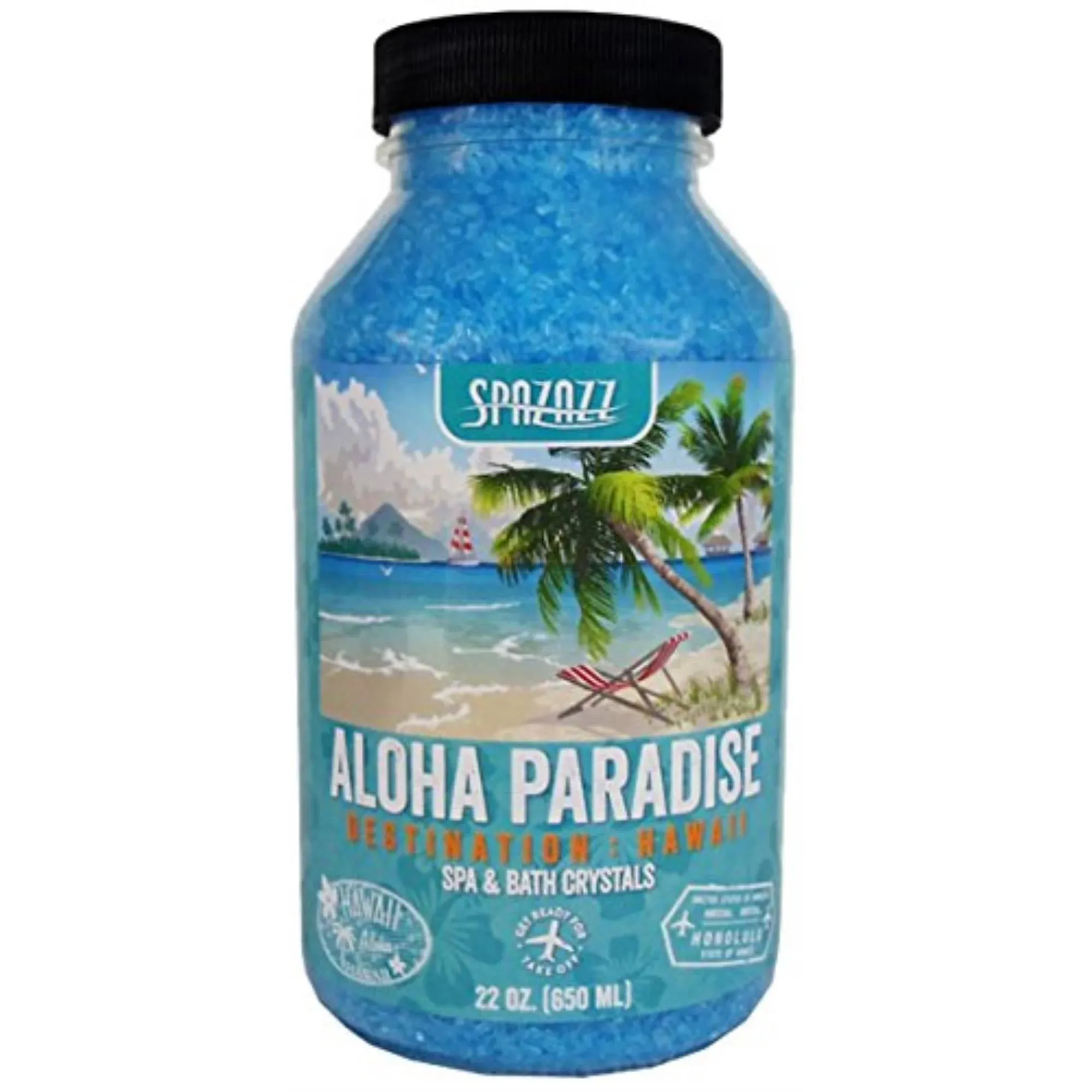 Spa-Zazz SPZ-303 22oz Destination Hawaii Aloha Paradise Aromatherapy Crystals