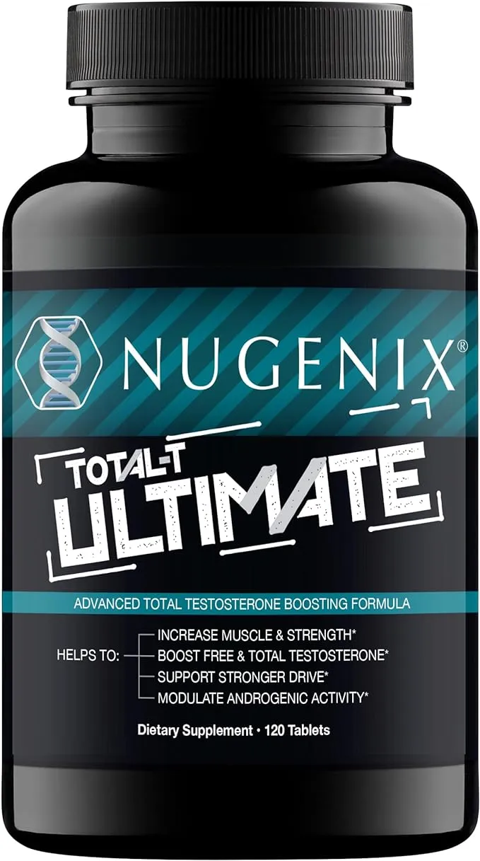 Nugenix® Total-T Ultimate Advanced Total Testosterone Booster 120 Tablets