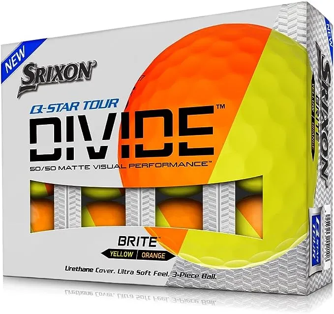 Srixon Q-Star Tour Divide Golf Balls