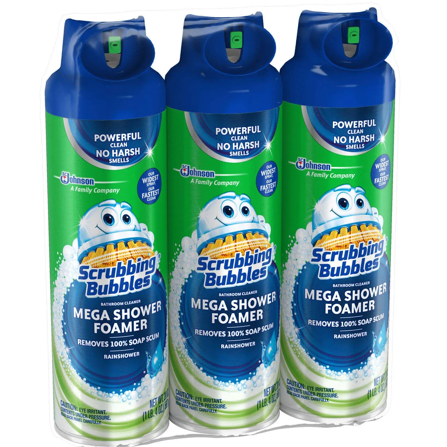 Scrubbing Bubbles Mega Shower Foamer - 20 oz can