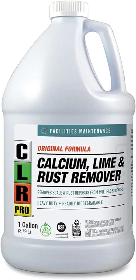 CLR PRO FM-CLR128-4PRO Calcium, Lime, and Rust Remover 1 Gallon