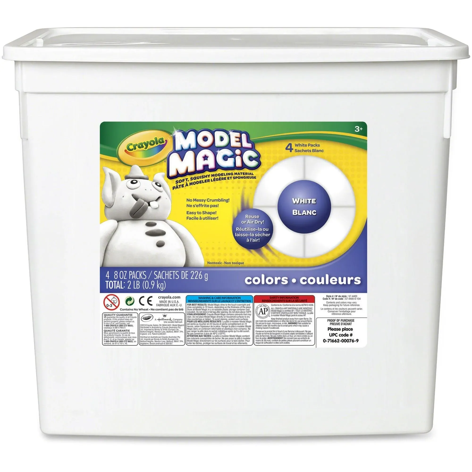 Crayola 2 lbs Model Magic Modeling Compound, Natural