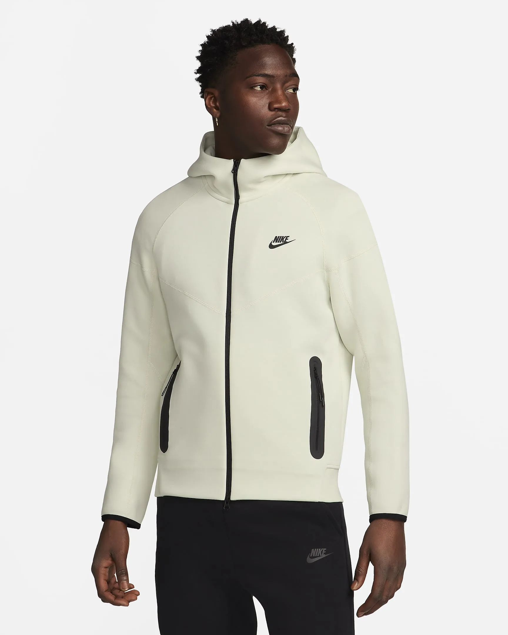 Nike Tech Fleece Full Zip Windrunner Heather Hoodie Mens Style : Fb7921