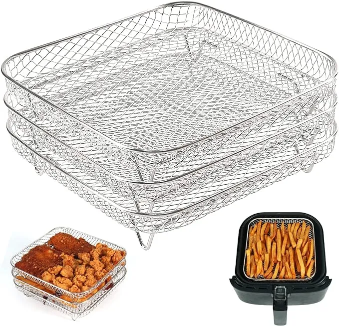 Air Fryer Basket Set of 3