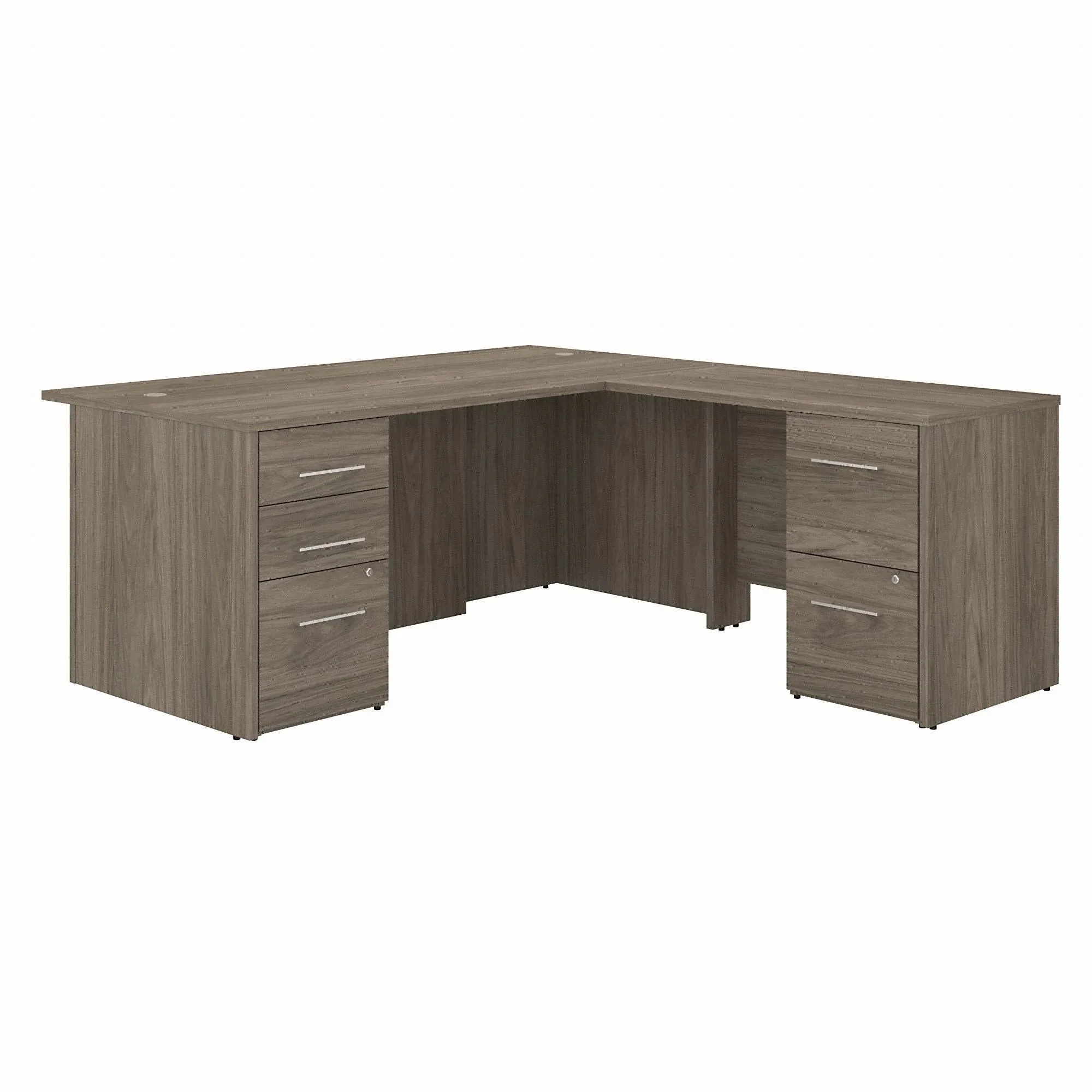 Bush Business Furniture Office 500 72W L Shaped Executive Desk