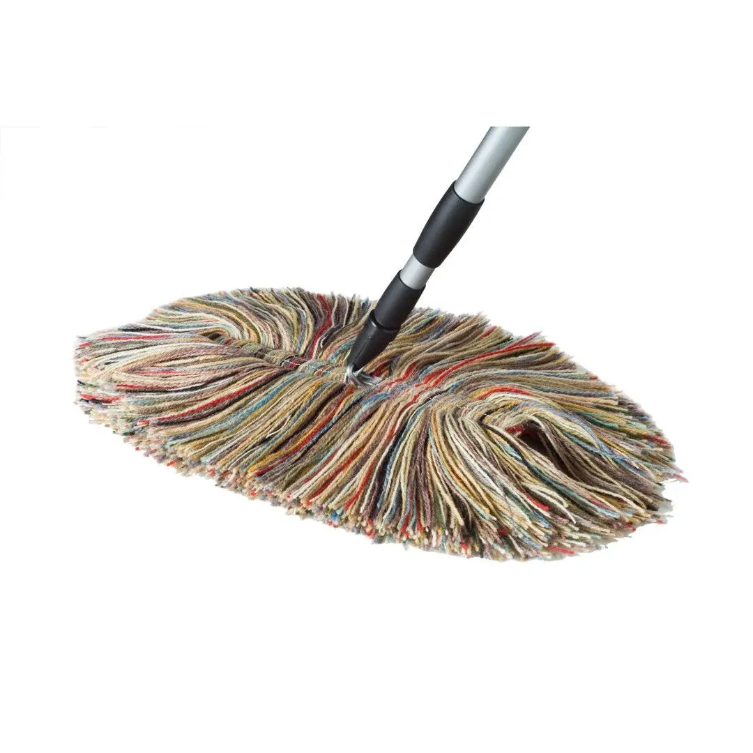 Sladust - Wool Dust Mop - Big Wooly with Metal Telescoping Handle