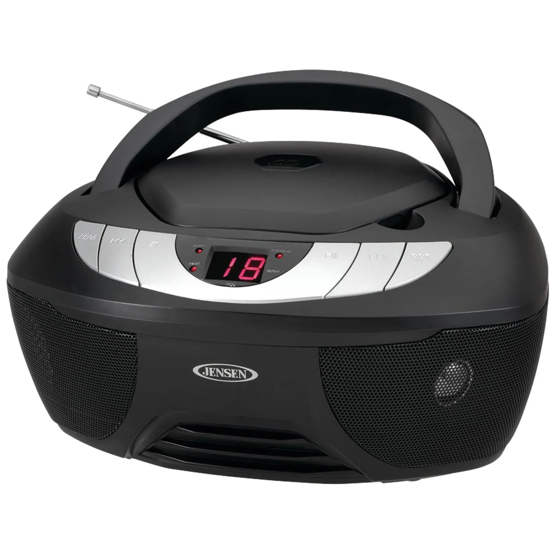 JENSEN CD-475 Portable Stereo CD Player with AM/FM Radio