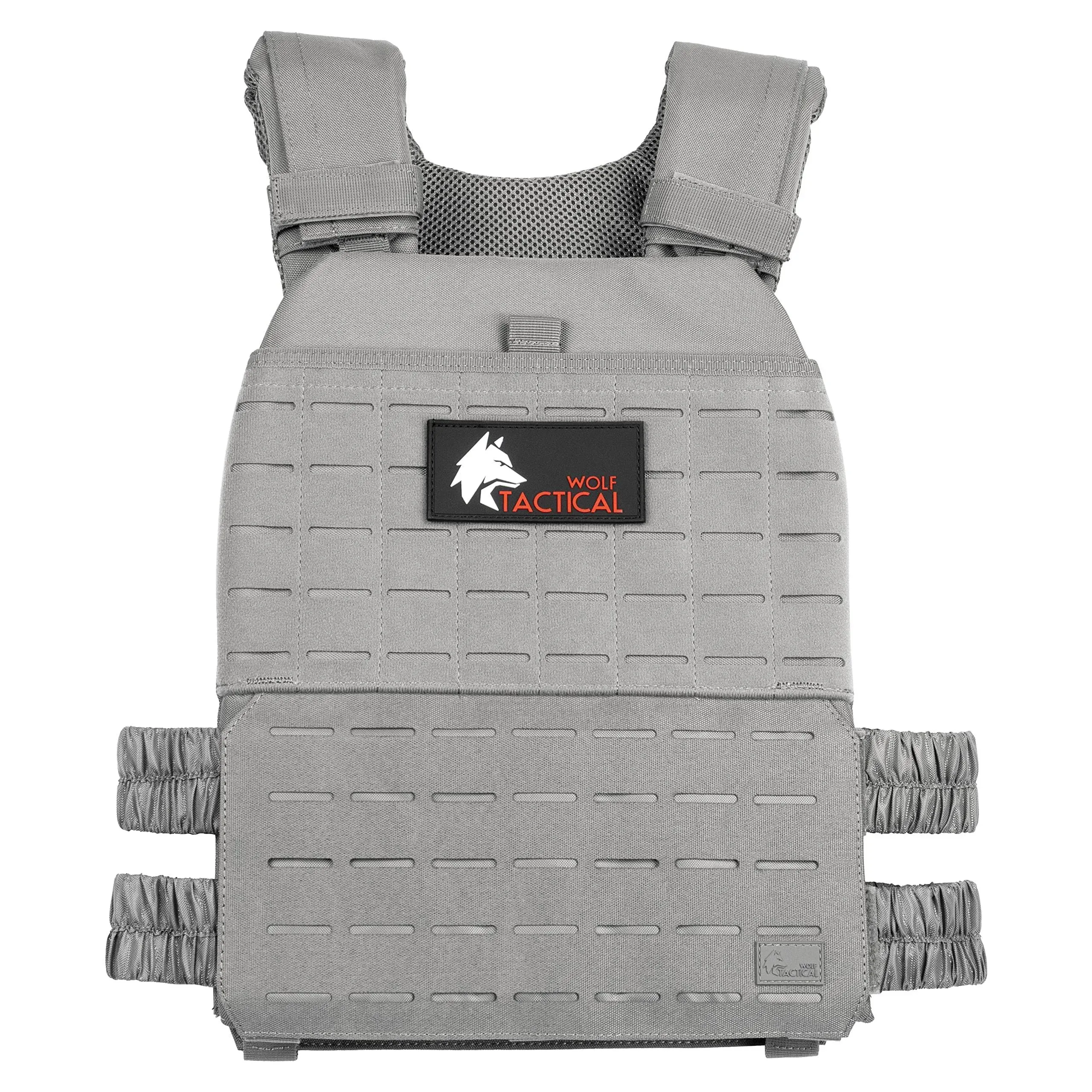 Wolf Tactical Adjustable Weighted Vest - WODs Strength and Endurance Training ...