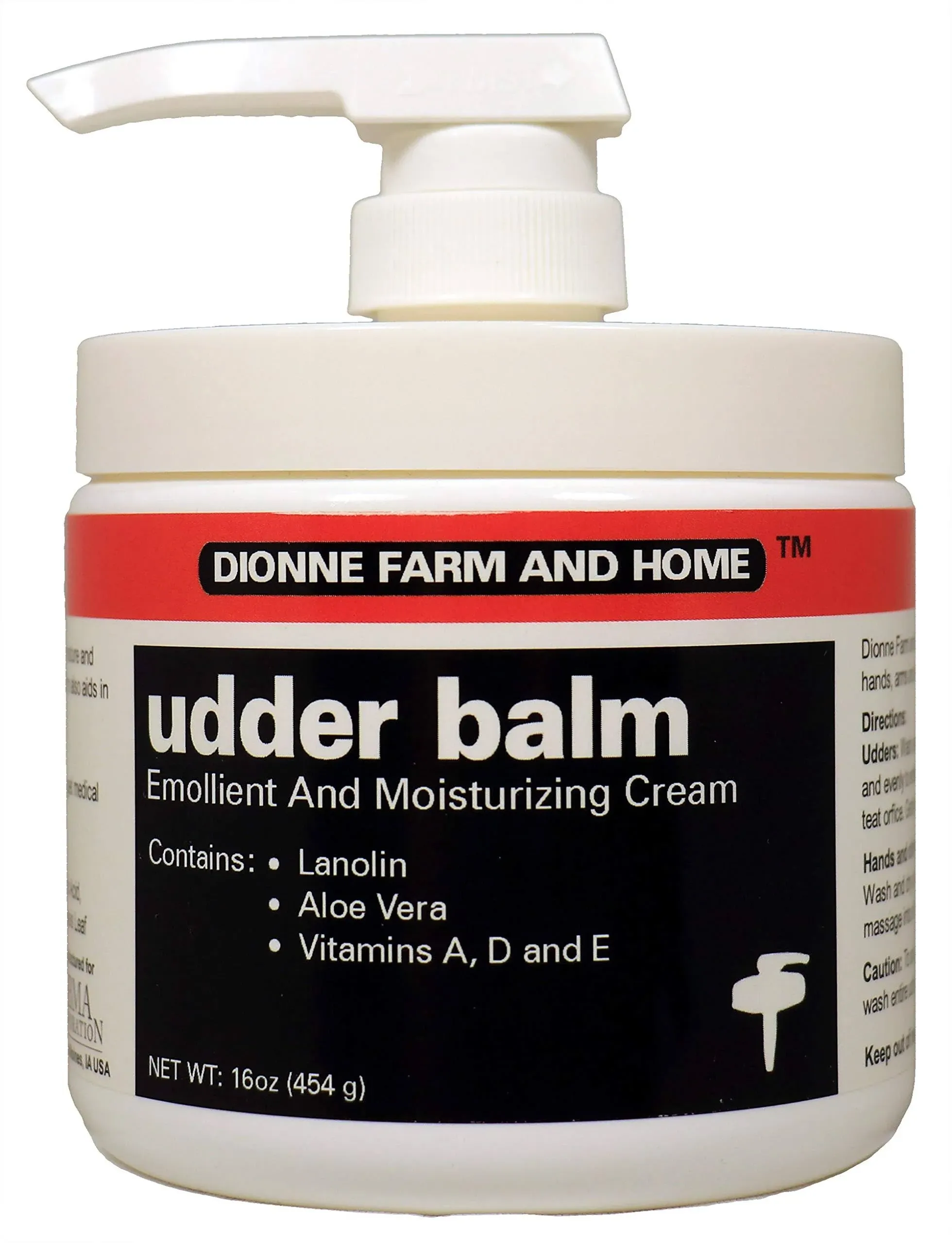 Dionne Farm &amp; Home Udder Balm for dry cracked skin with Aloe and Lanolin