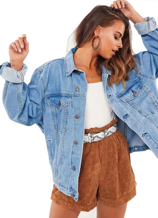 Women's Oversized Denim Jacket