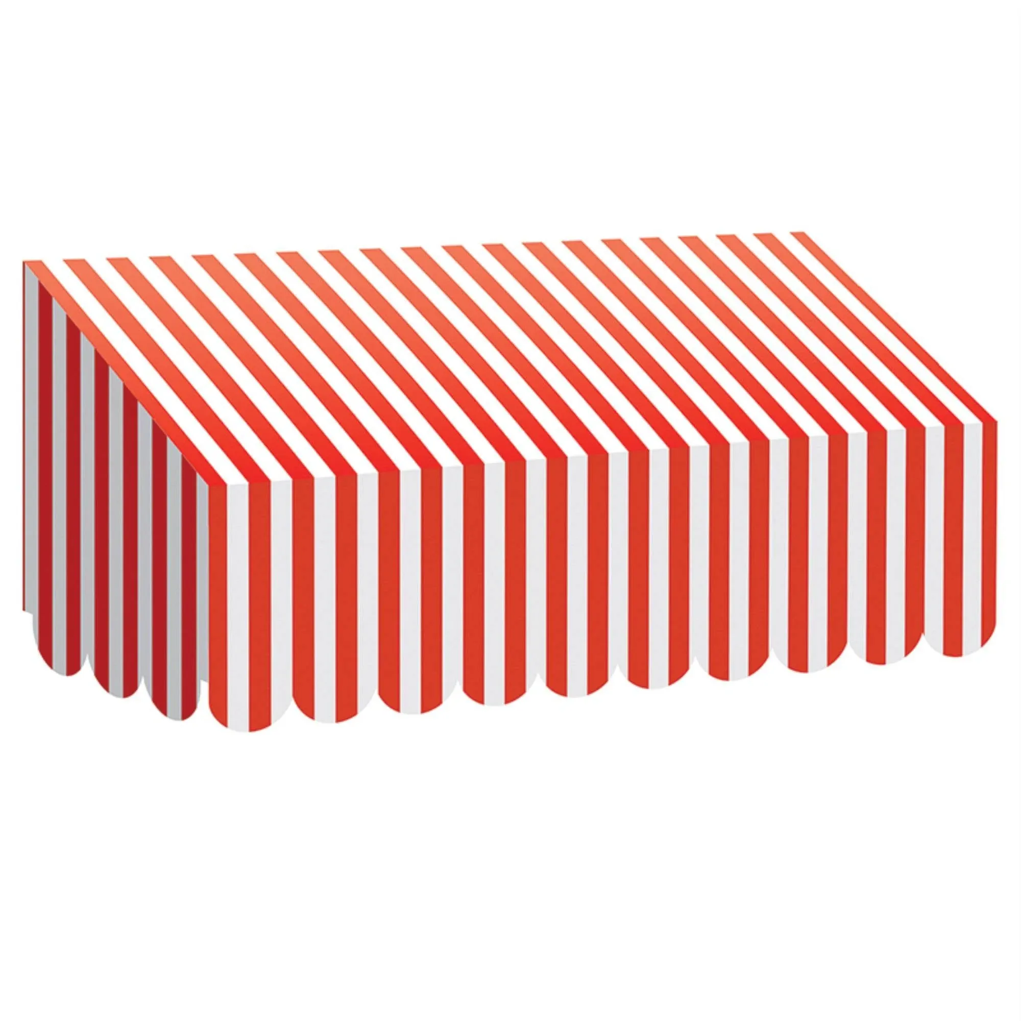 Teacher Created Resources Red & White Stripes Awning