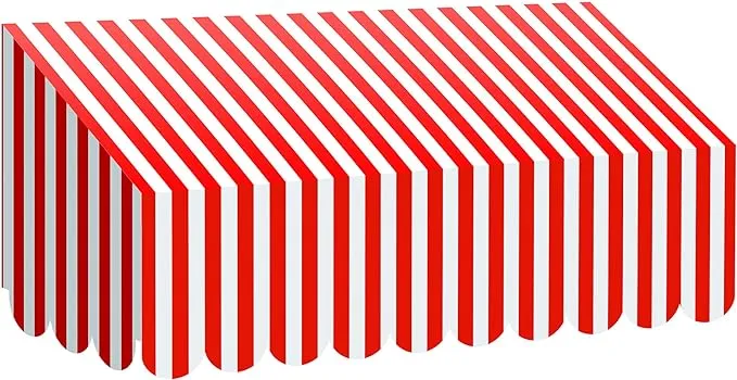 Teacher Created Resources Red & White Stripes Awning