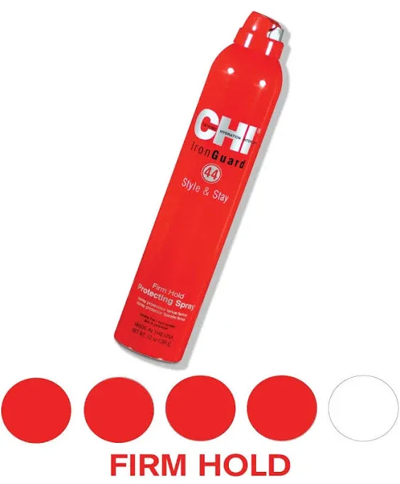 Chi 44 Iron Guard Style & Stay Firm Hold Protecting Spray 10oz