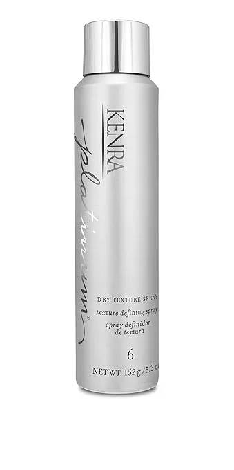 Platinum Dry Texture Spray - 6 by Kenra for Unisex - 5.3 oz Hairspray