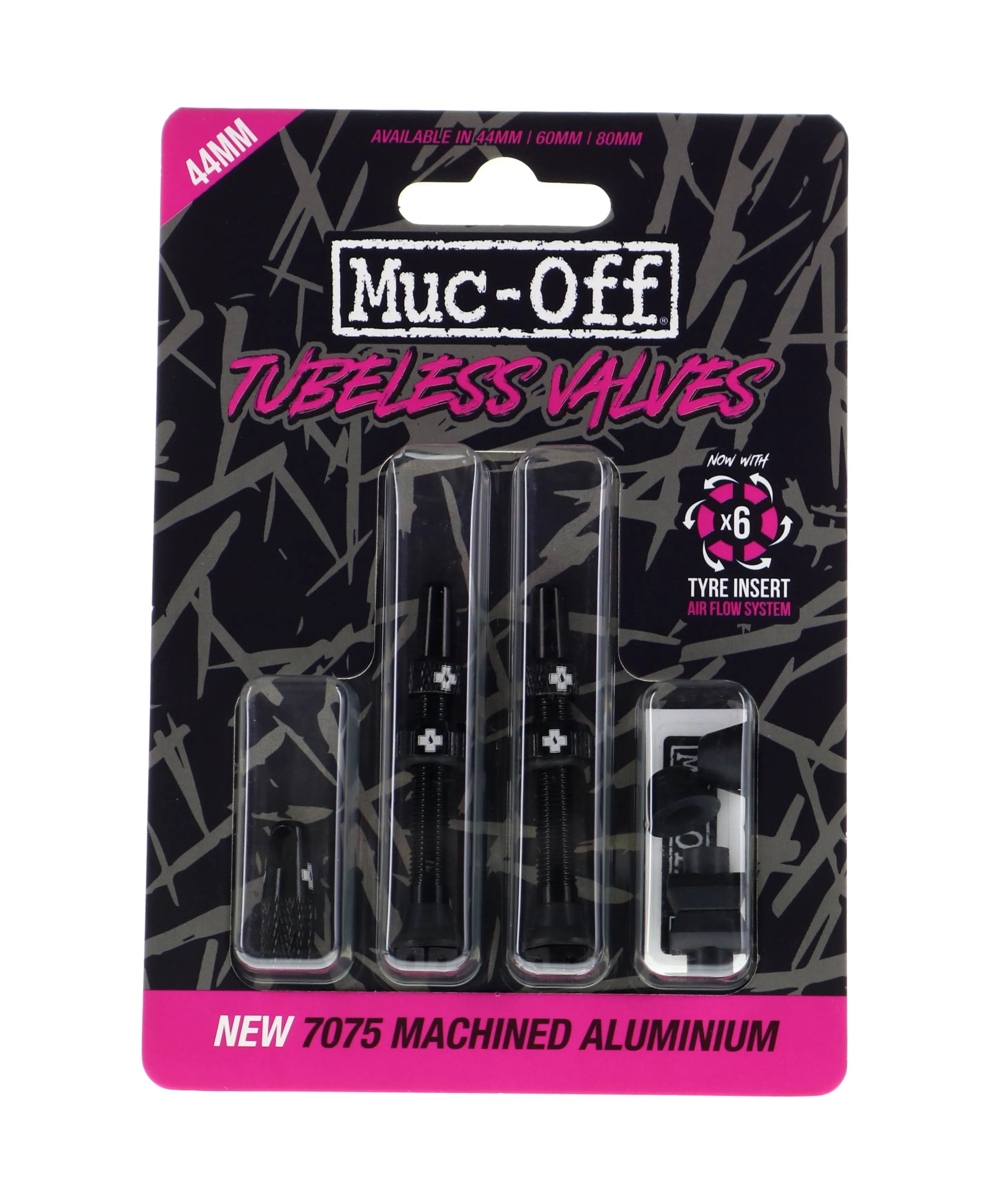 Muc-Off Tubeless V2 Valve - Black 44mm