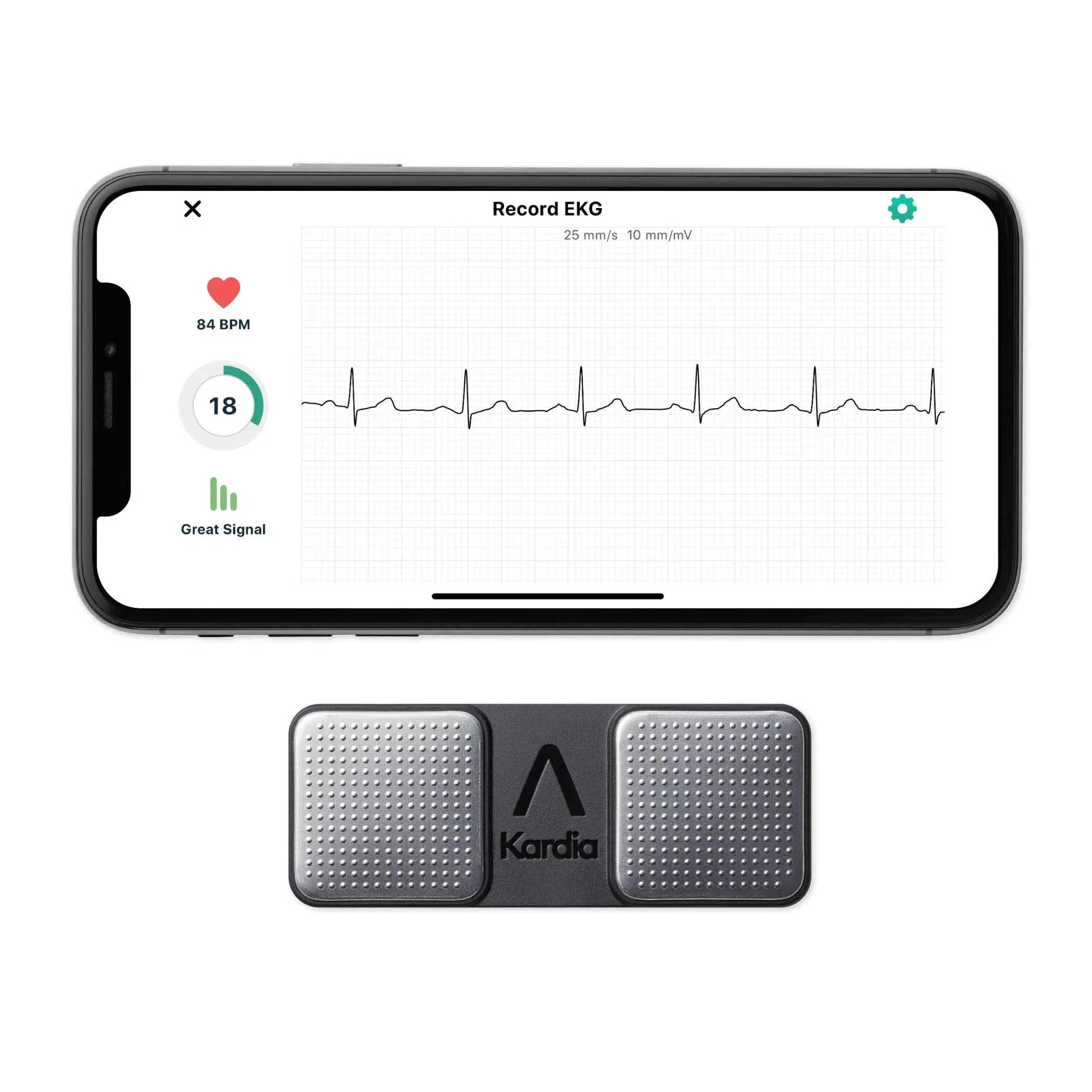 AliveCor KardiaMobile Personal EKG Monitor - Black