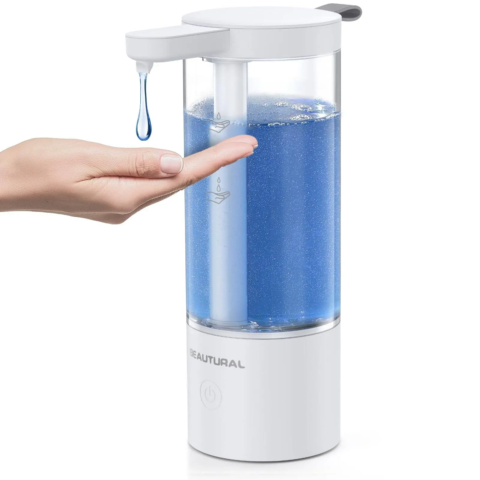 Beautural Automatic Soap Dispenser Rechargeable, Hand Soap Dispenser Touchless ...