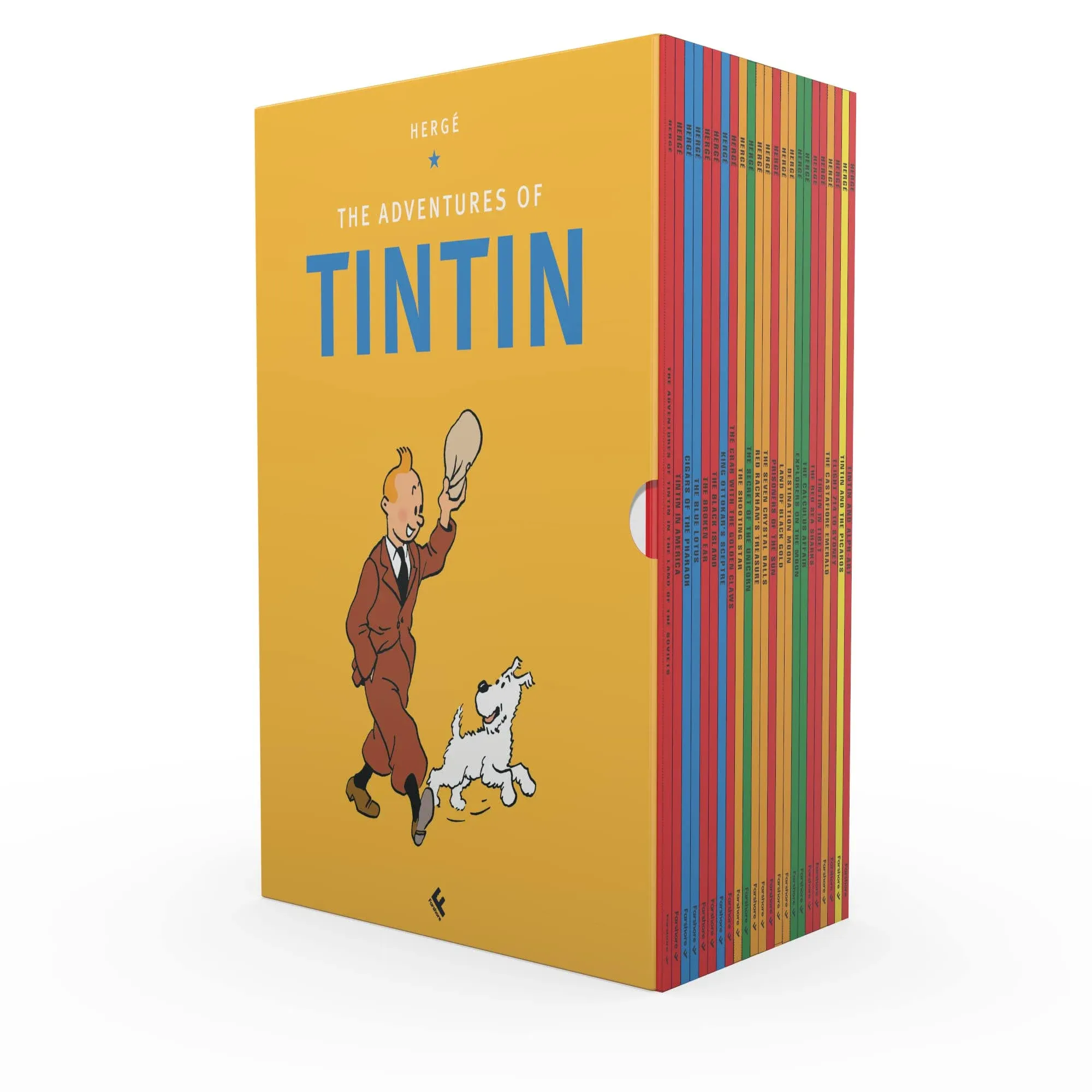 Tintin Paperback Boxed Set 23 Titles Paperback – Box set