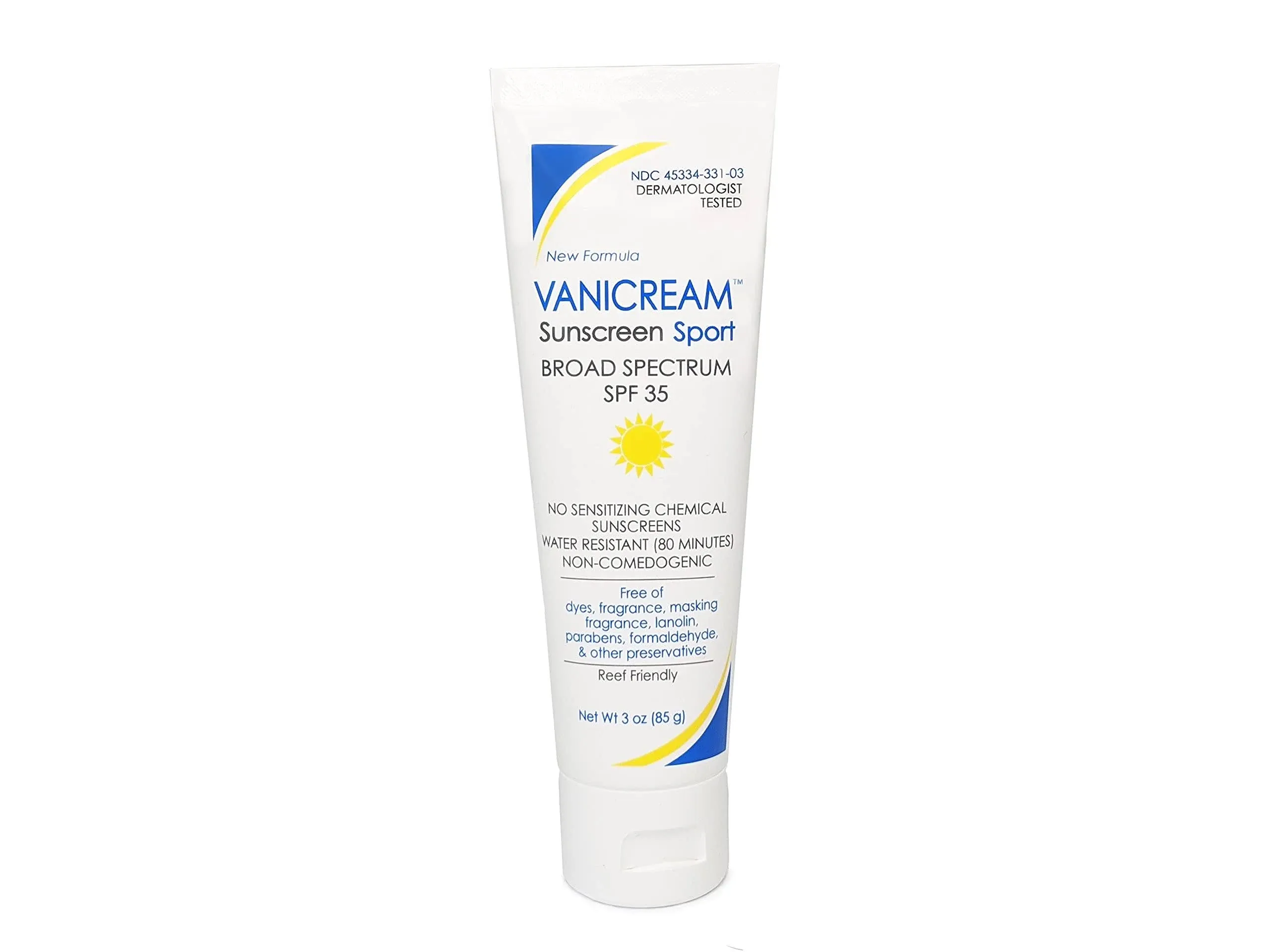 Vanicream Sunscreen Broad Spectrum SPF 35 Sport 3 oz.