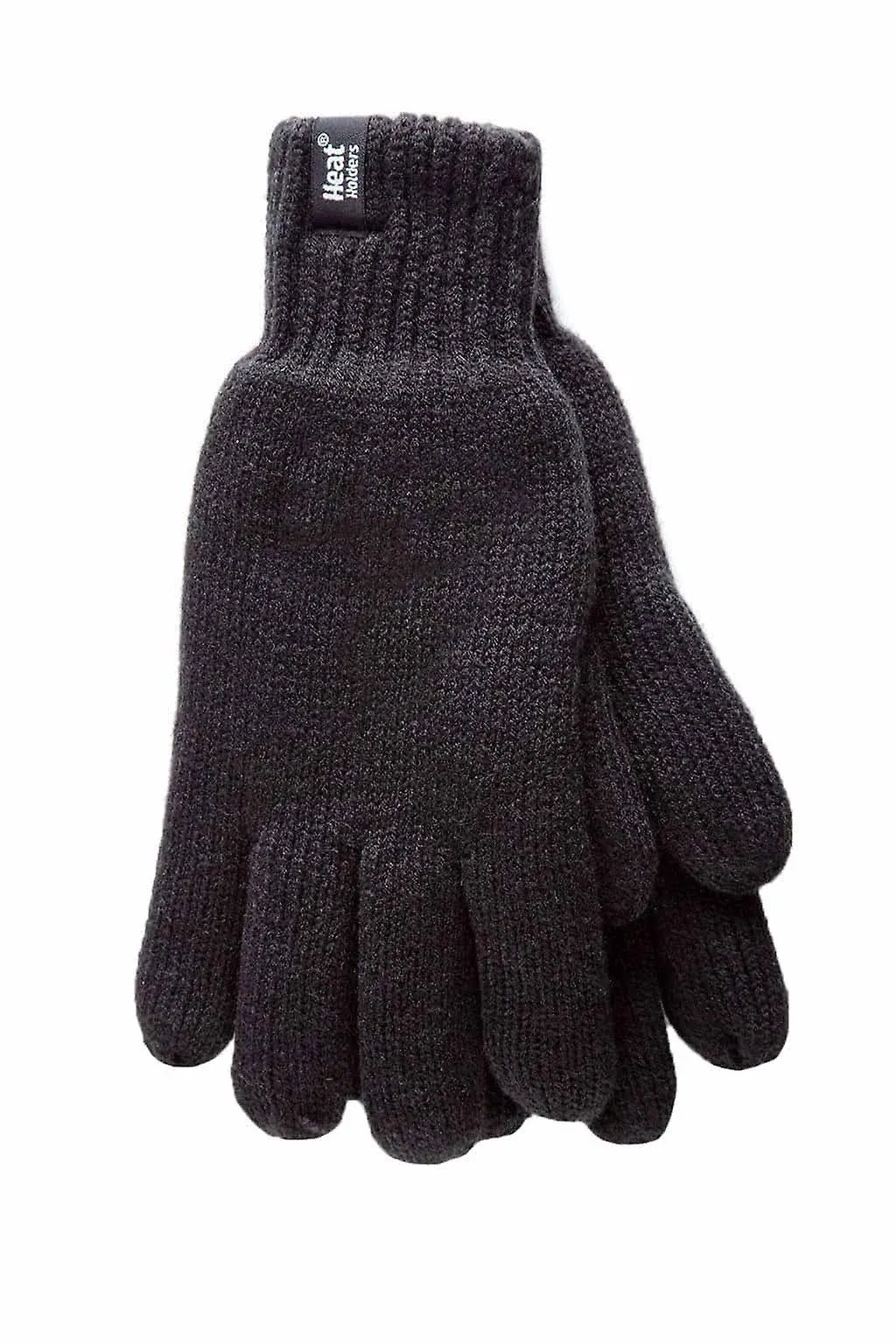 Heat Holders - Mens Cold Weather Warm Knit Insulated Lined Thermal Winter Gloves