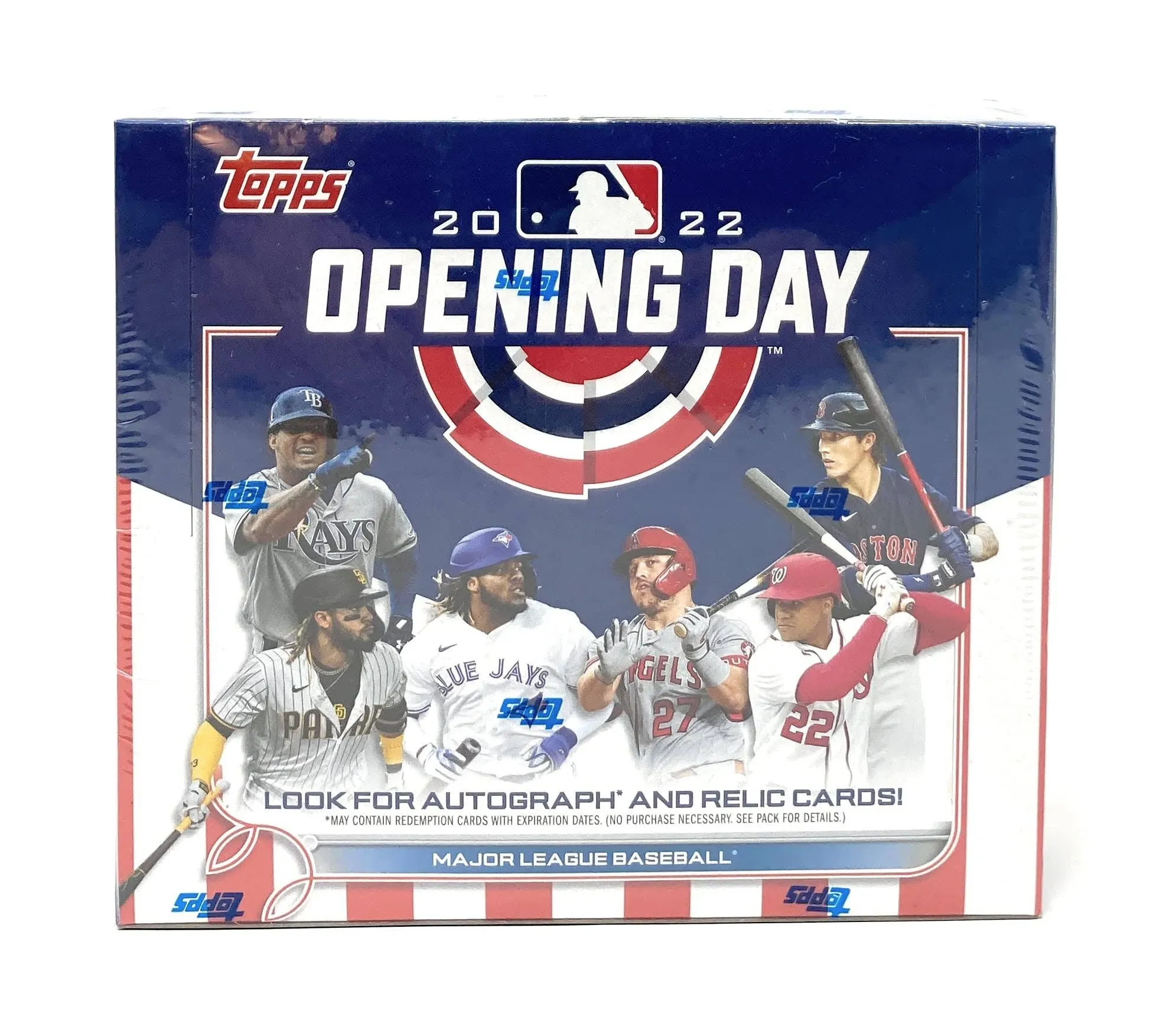 2022 Topps Opening Day Baseball 22 Pack Blaster Box FACTORY SEALED