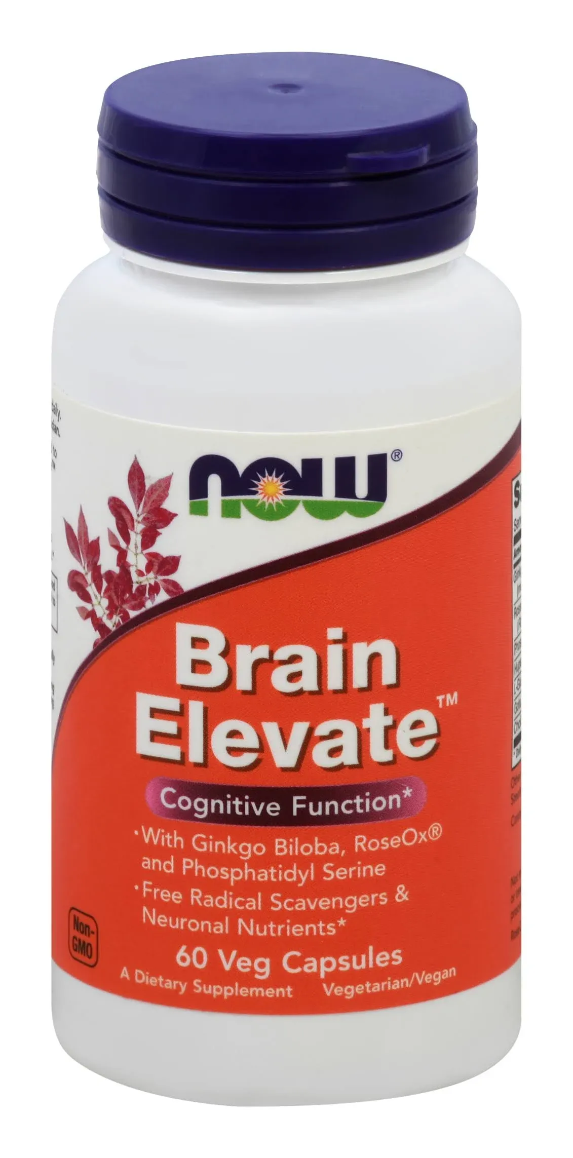 Now Foods Brain Elevate - 60 Veg Capsules