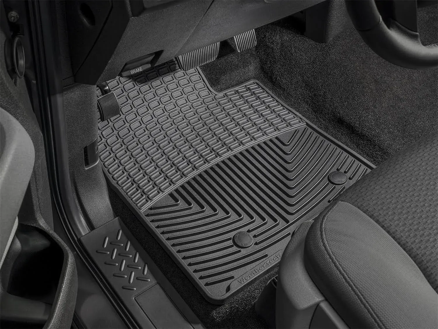 WeatherTech All-Weather Floor Mats for Toyota Camry - 1st & 2nd Row (WTCB071085), Black