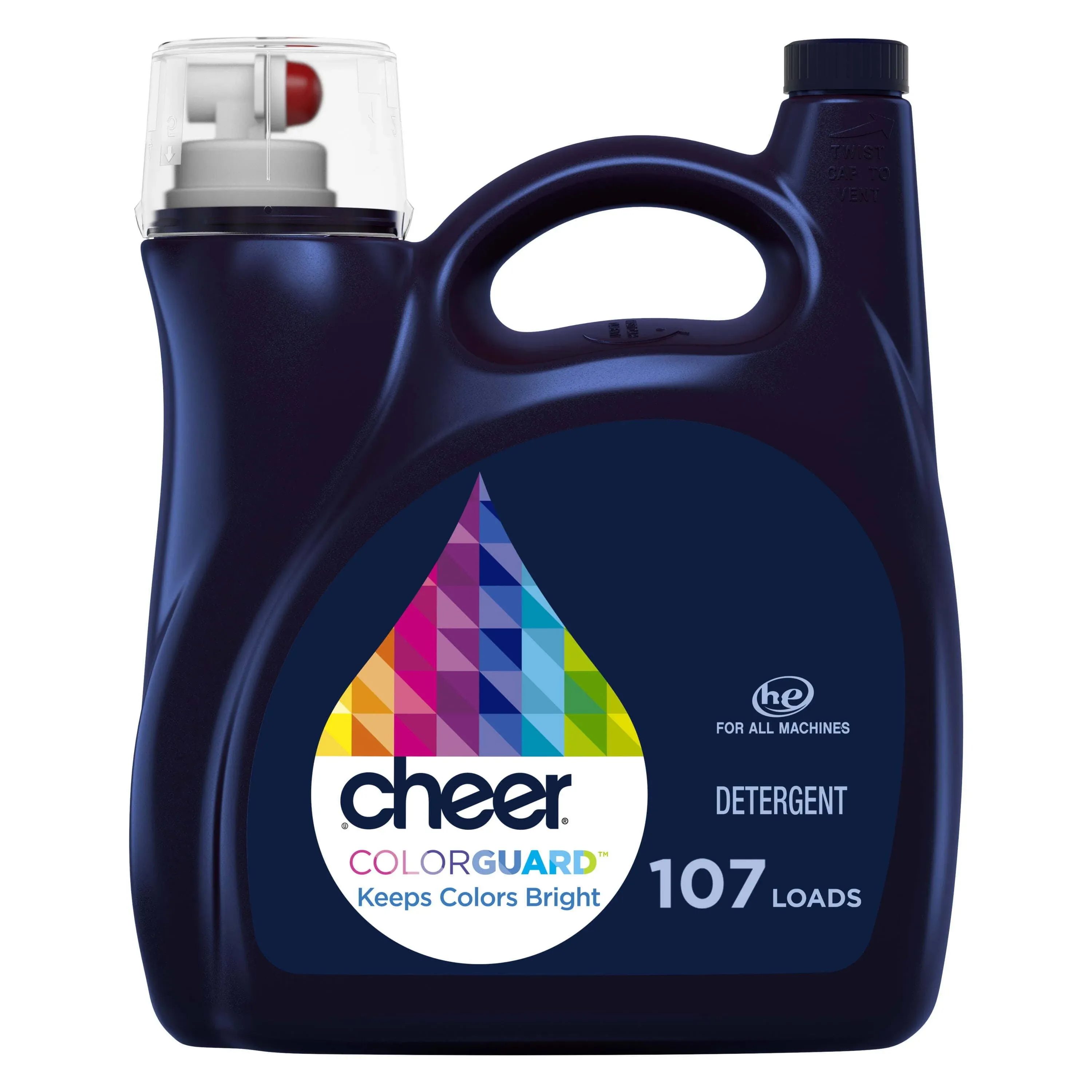 Cheer Free Liquid Laundry Detergent, 107 load, 154 fl oz