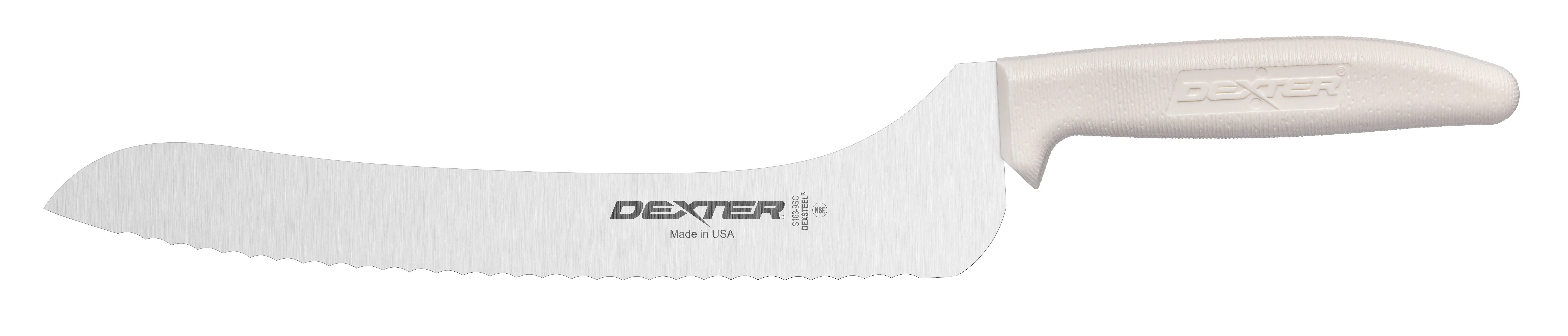 Dexter-Russell 9" Scalloped Offset Sandwich Knife