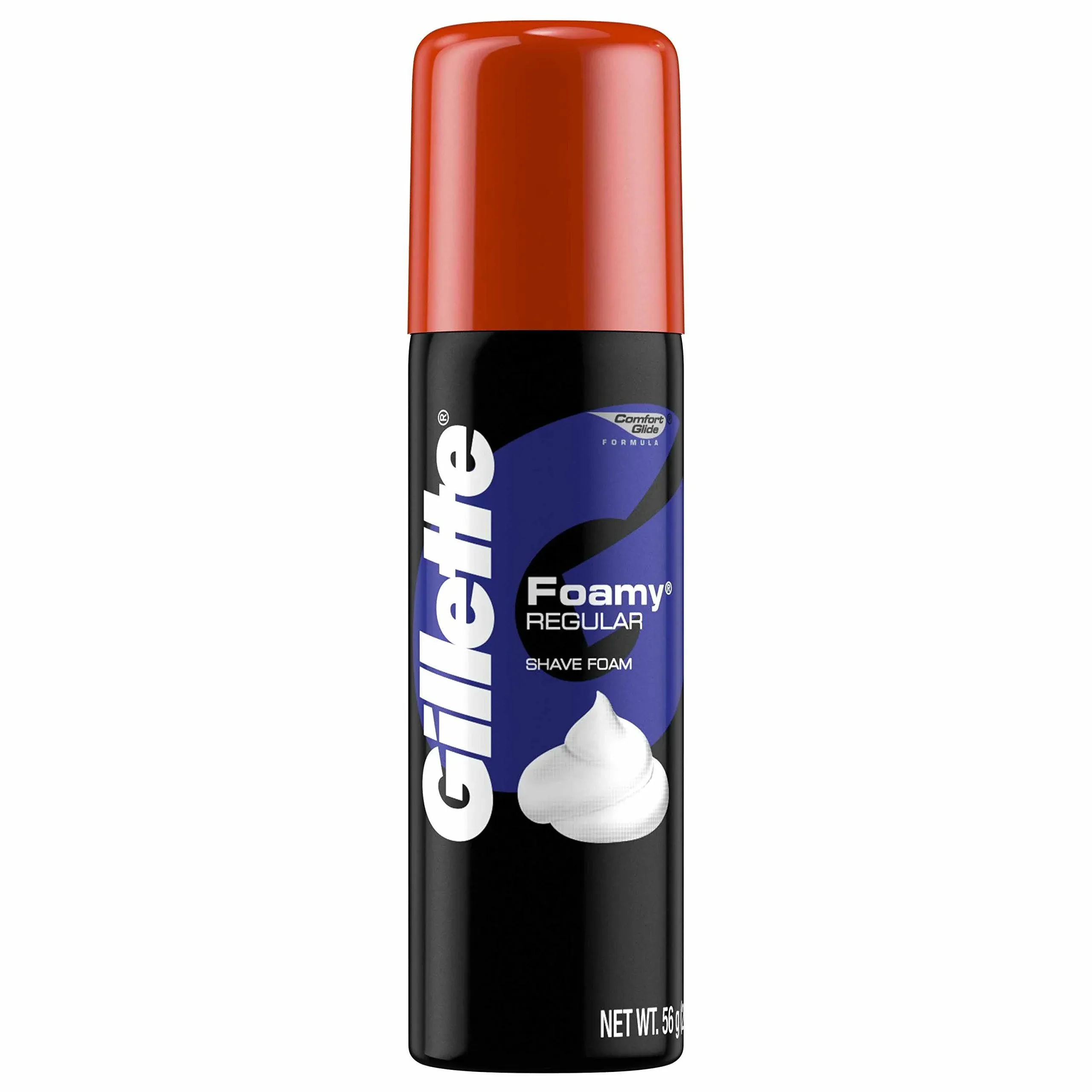 Gillette Foamy Regular Shave Foam 2 oz. Aerosol Can