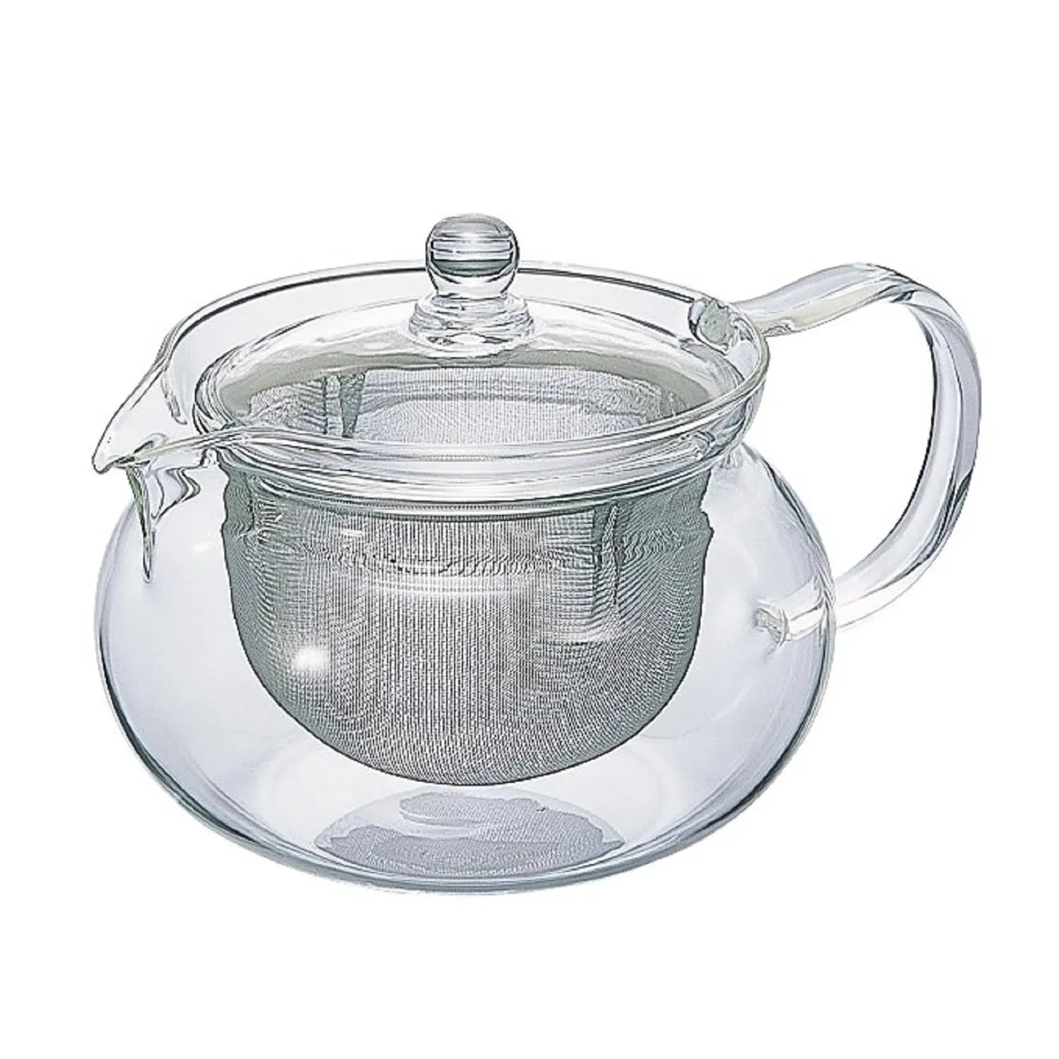 HARIO Chacha Teapot Round 450ml Heat-Resistant Glass Gift CHJMN-45T