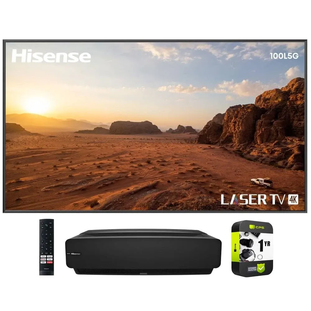 Hisense 4K Ultra-Short-Throw Laser TV ALR Cinema Screen 100L5G-CINE100A