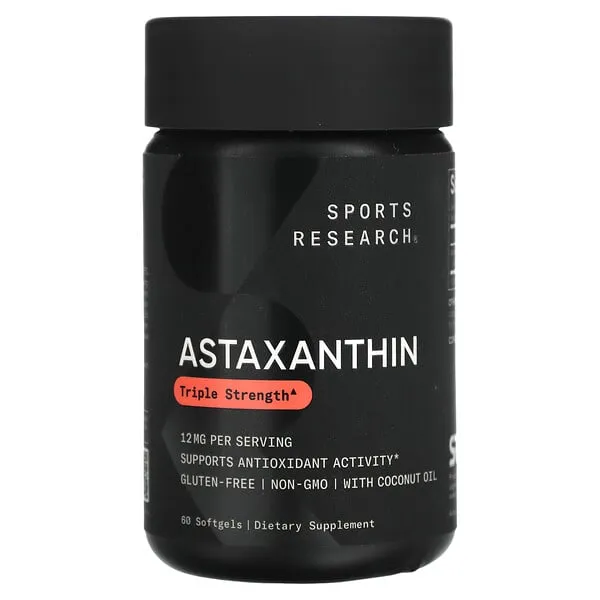 Sports Research Astaxantina Concentración triple