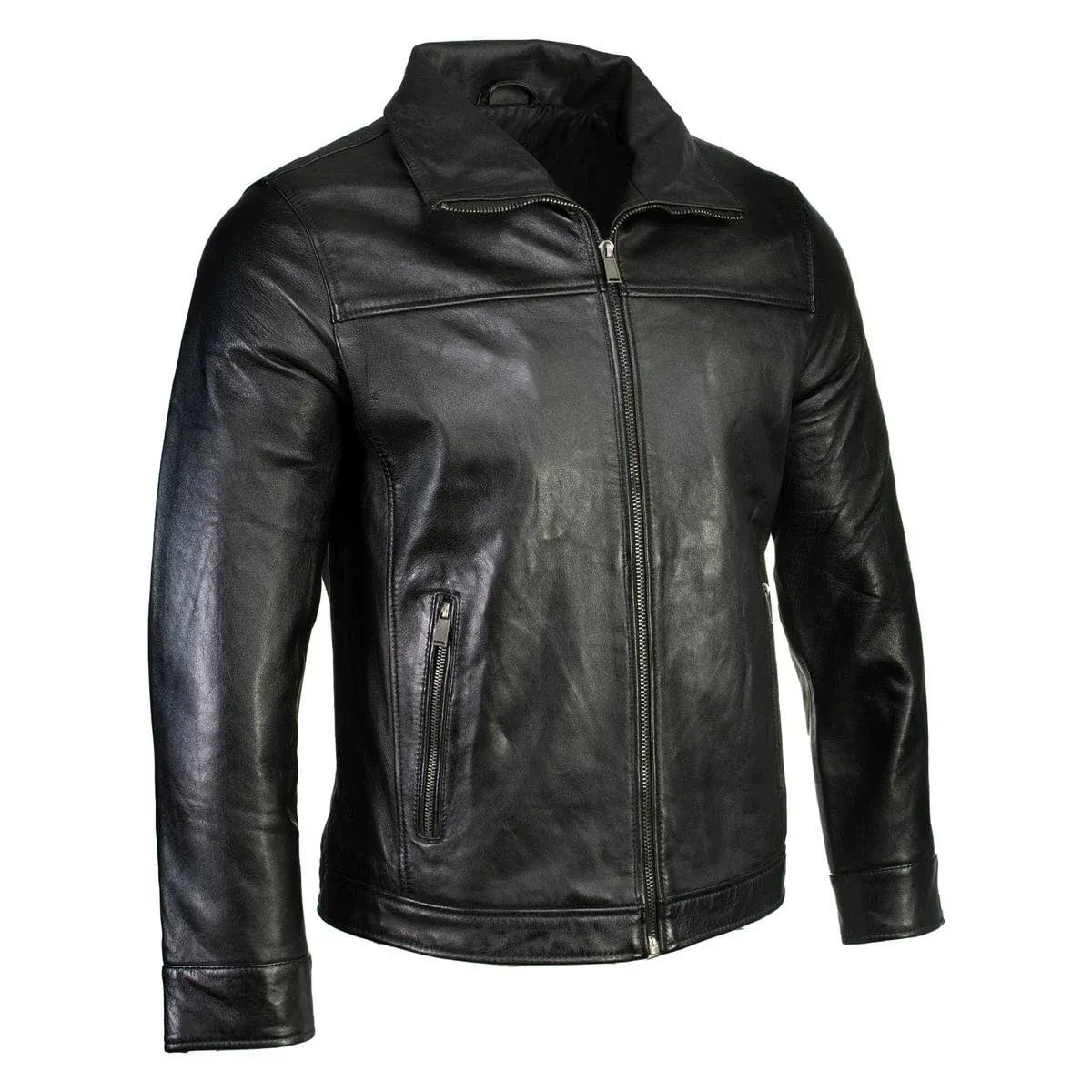 Milwaukee Leather Men's Premium Leather Fashion Casual Jackets SFM