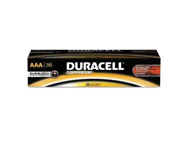 Duracell® Power Boost CopperTop Alkaline AAA Batteries, 24/Box