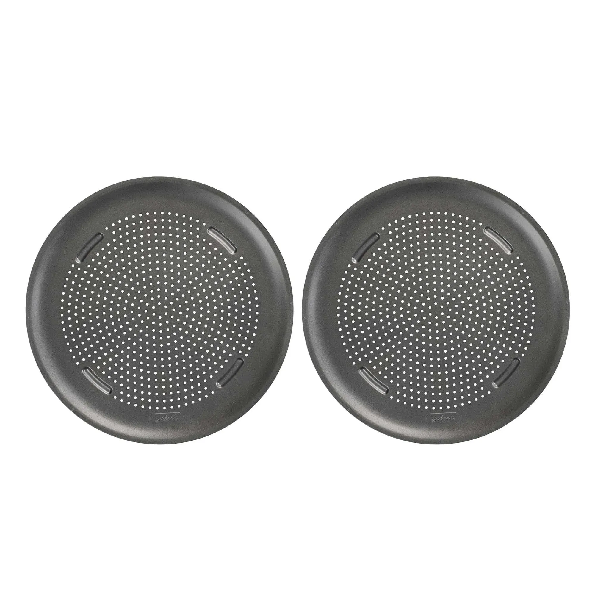 GoodCook AirPerfect Nonstick 16â€\x9d Pizza Pan â€“ Pizza Tray for Oven Perforated