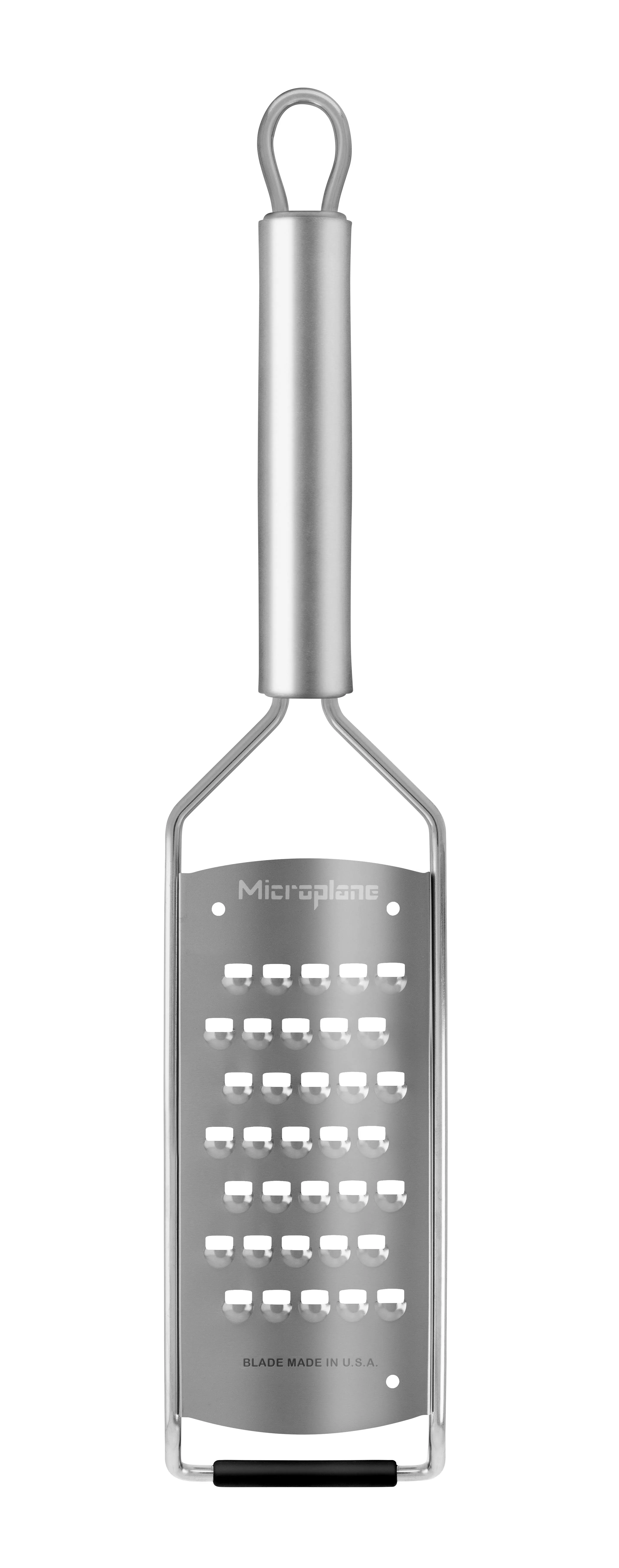 Matfer Bourgeat 438008 13" x 2.9" x 1" Stainless Steel Microplane Professional Grater