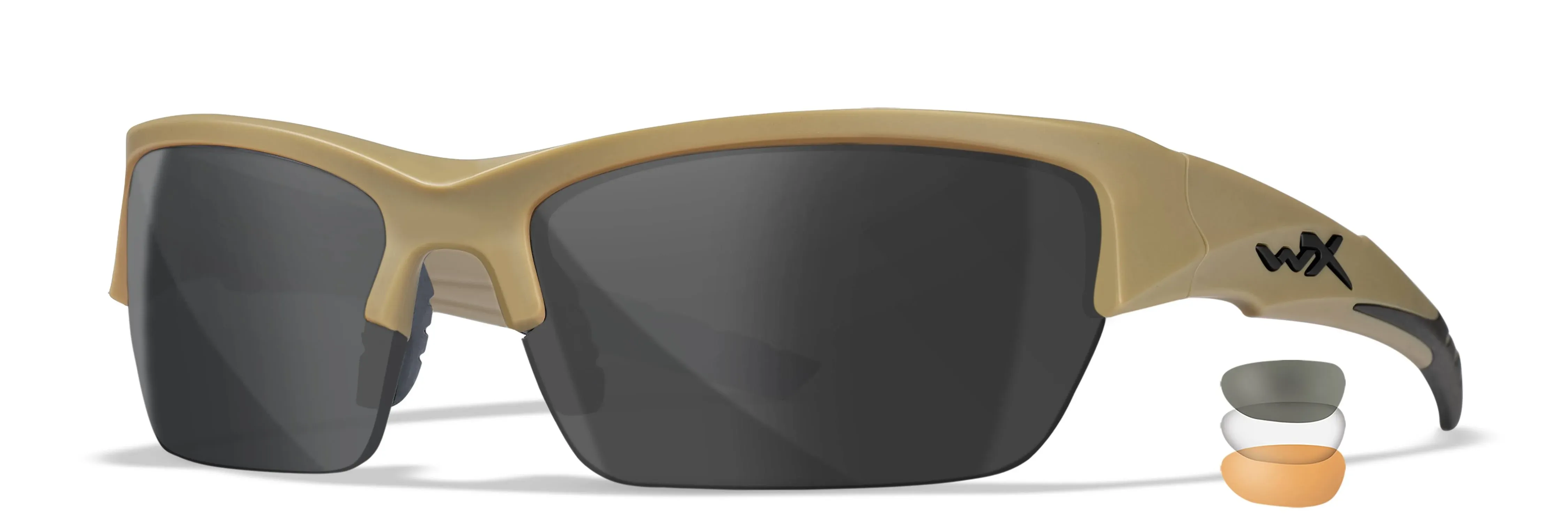 Wiley X Valor Black Sunglasses