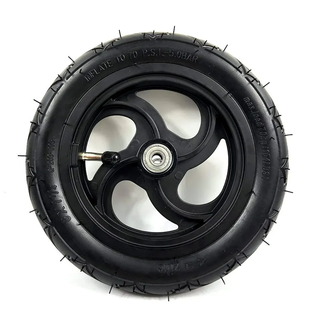 8x1 1/4 Pneumatic Wheel Inner Tube 8&#034; Air Wheel Outer Tire 8x1.25Inflatab<wbr/>le Tyre