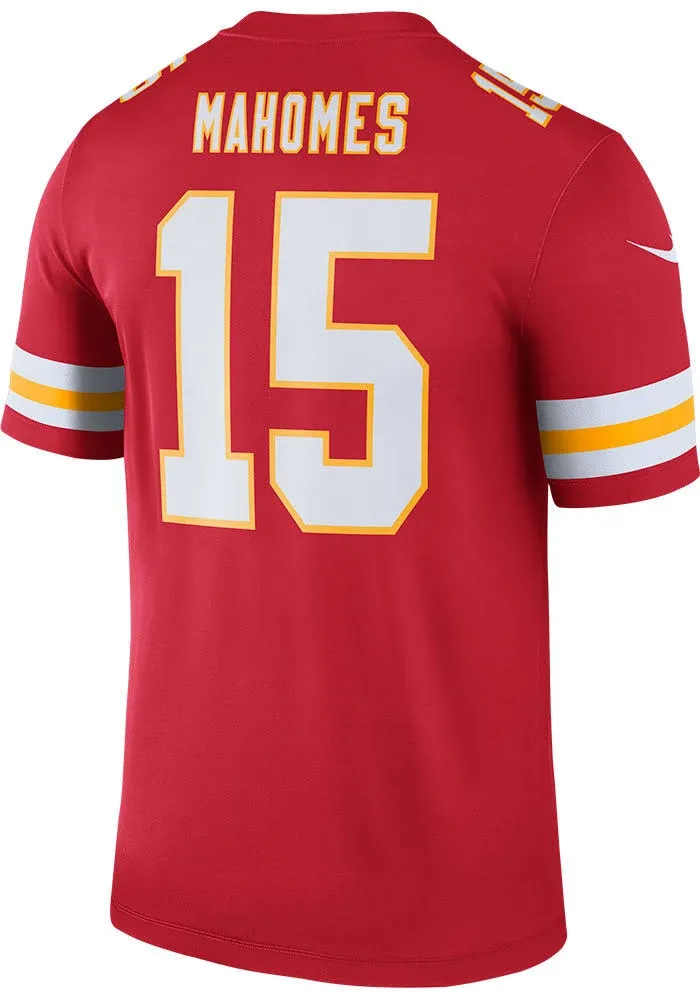 Men's Nike Patrick Mahomes Red Kansas City Chiefs Game Jersey